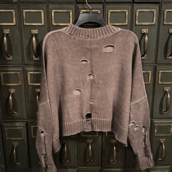 PLANET by Lauren G 100% Peruvian Cotton Sweater - Picture 6 of 6